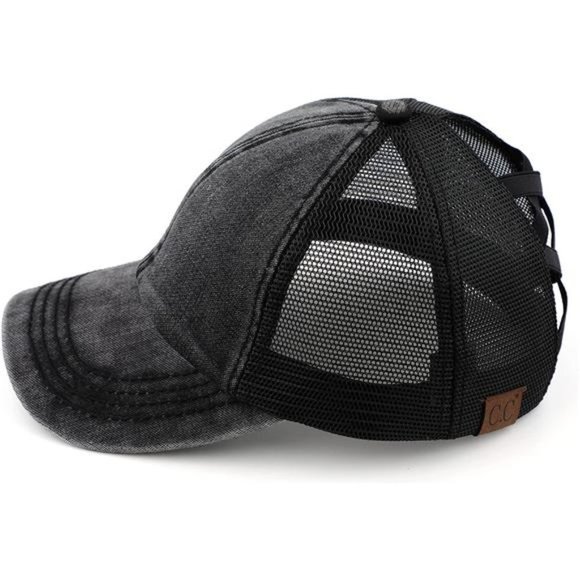Accessories - PONYCAP Messy High Bun Ponytail Adjustable Glitter Mesh